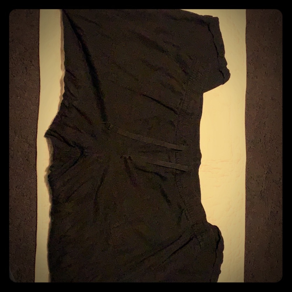 old Navy plus sized linen ankle pants